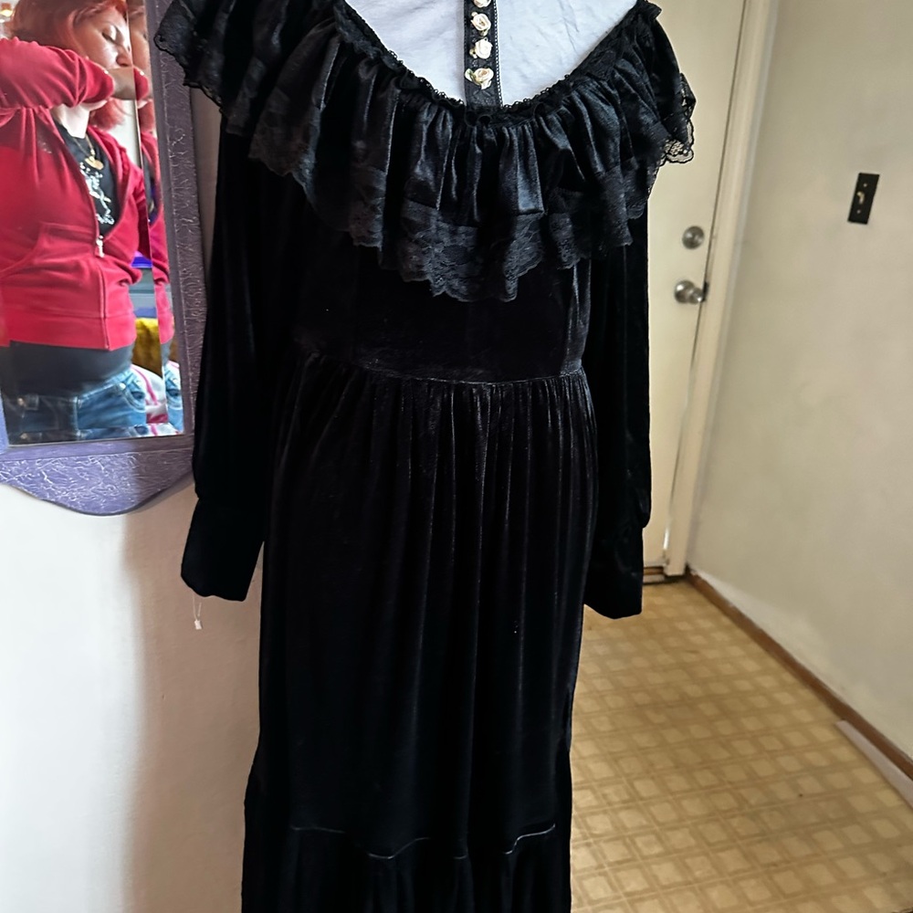 Lydia from beetlejuice cosplay dress goth punk rock grunge emo alternative